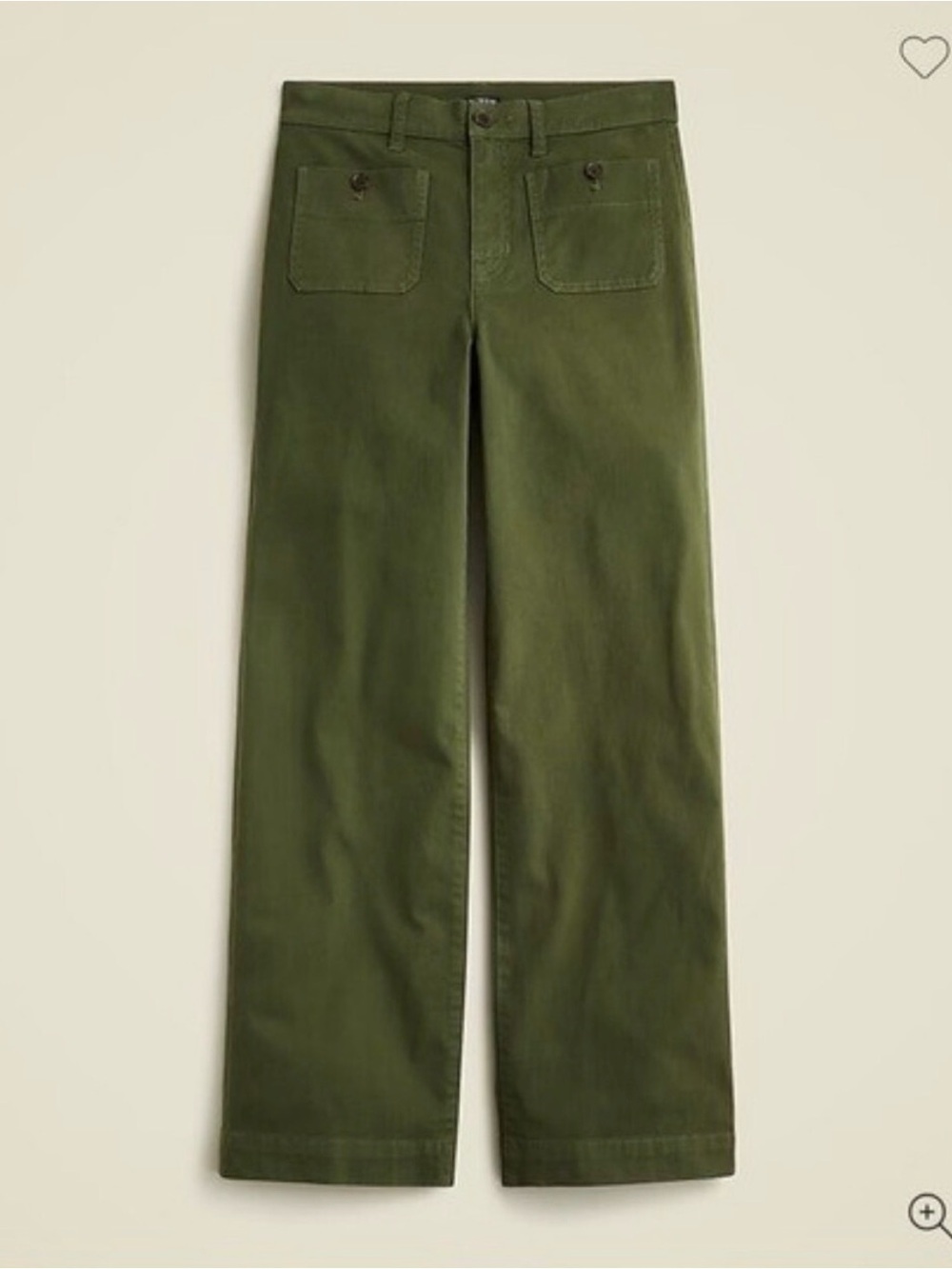 J. Crew Sailor slim wide-leg chino pant